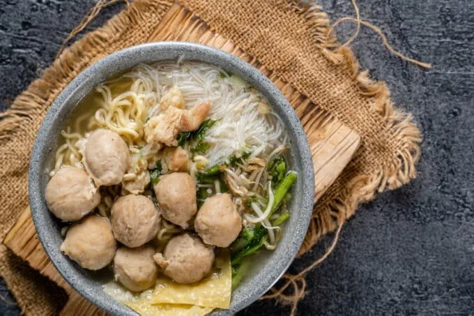 Bakso – Fleischbällchensuppe